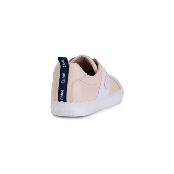 Chloe’ Lauren Slip-on Sneakers in Light Pink - Picture 7 of 9